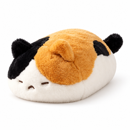 Tricolor Cat Plush Cushion