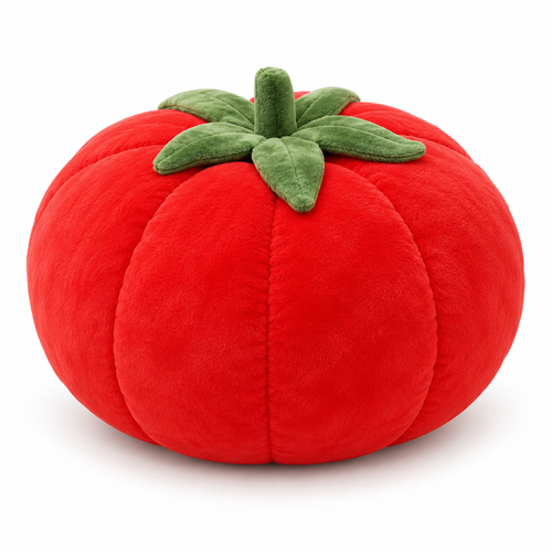 Tomato Plush Cushion