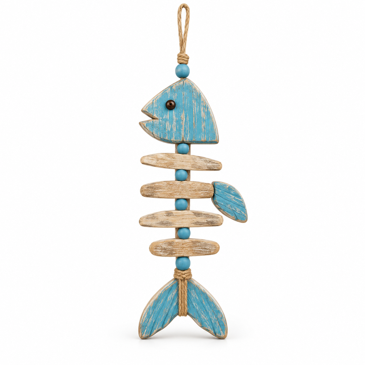 Head and Tail Fishbone Wall Hanging